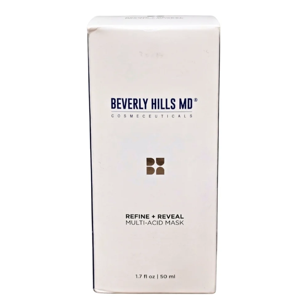 Beverly Hills MD Refine + Reveal Multi-Acid Mask 1.7 fl oz | Exfoliating NEW
